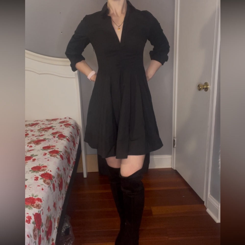 Express black dress